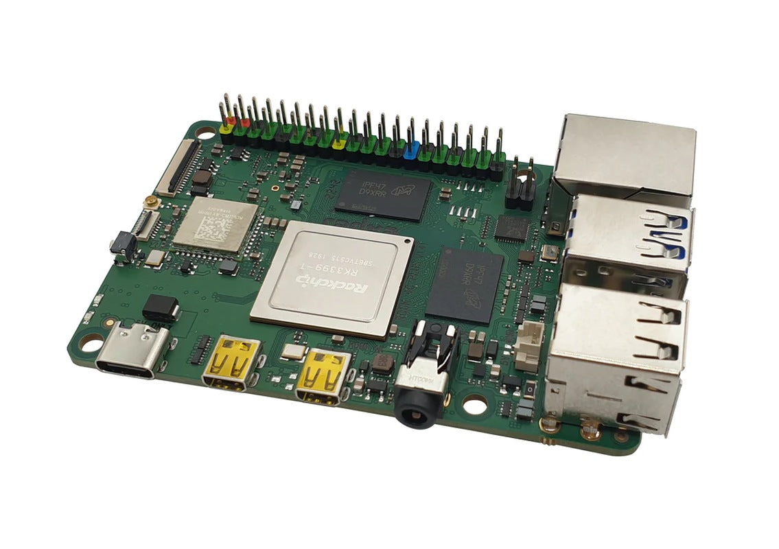 Rock Pi 4 Model C+ 4GB (RK3399T)
